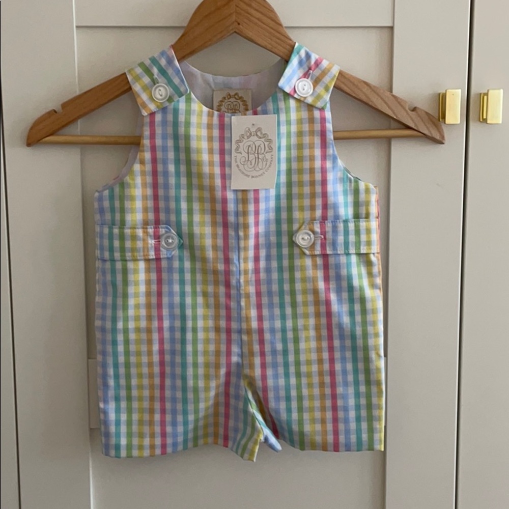 Beaufort Bonnet Prescott Plaid Jon Jon - NWT